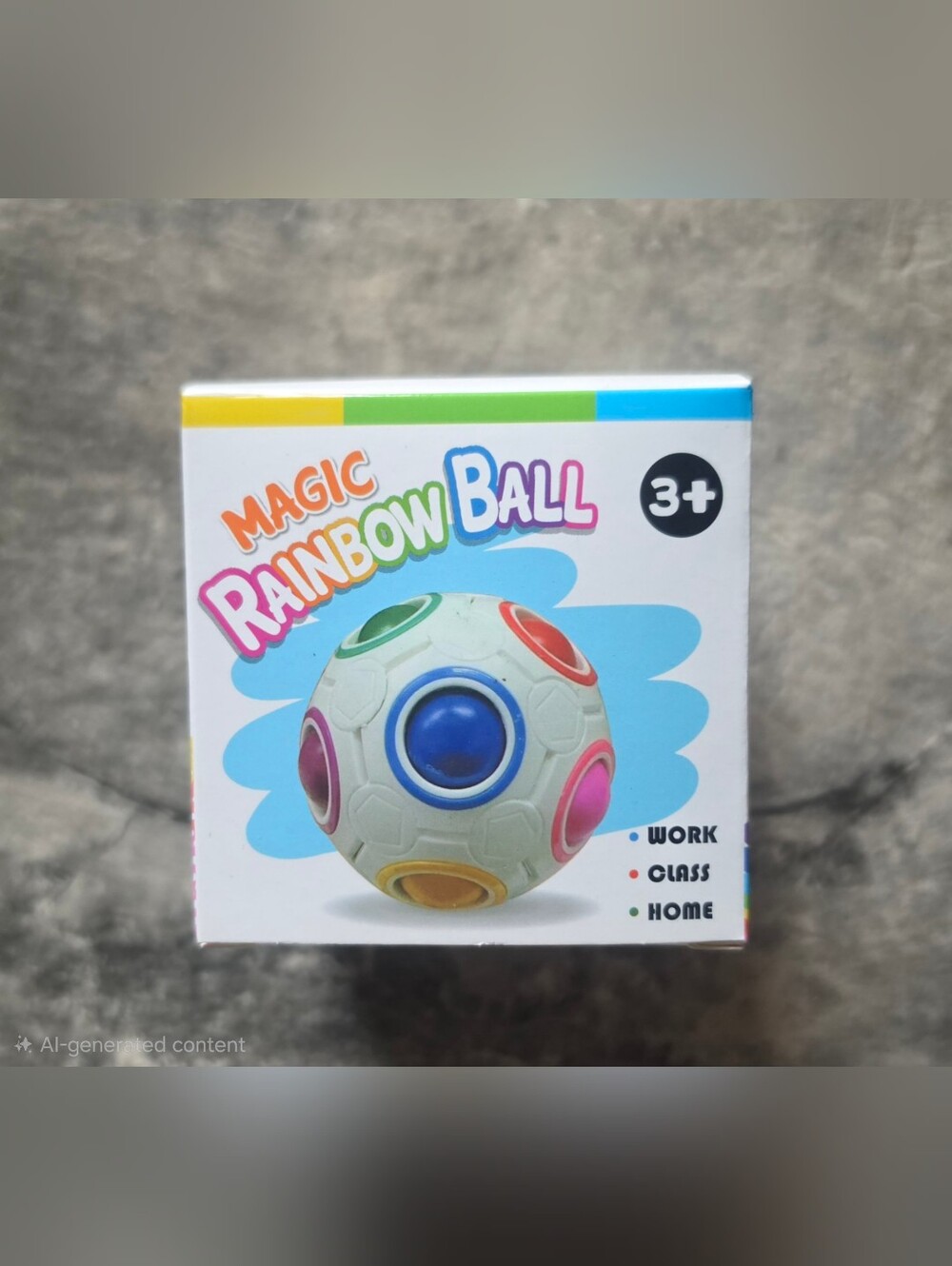 Magic Rainbow Ball - Fidget Toy BNIB